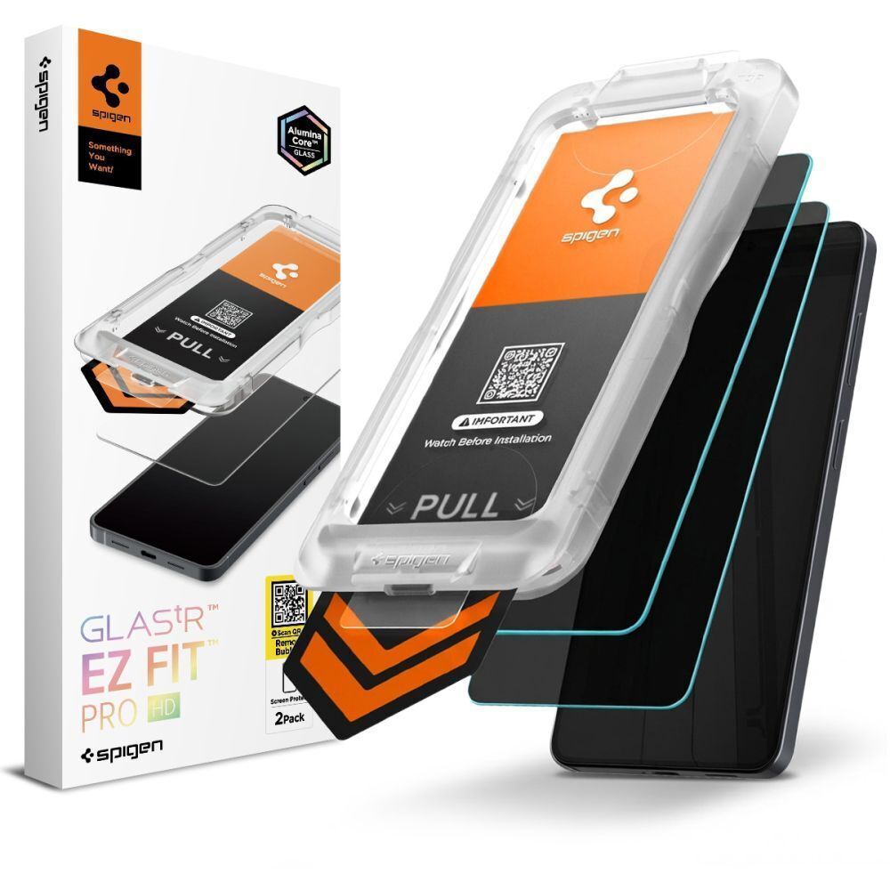 Spigen Glass tR EZ Fit Pro HD for Samsung Galaxy S26 Transparent Spigen Glass tR EZ Fit Pro HD for Samsung Galaxy S26 Transparent