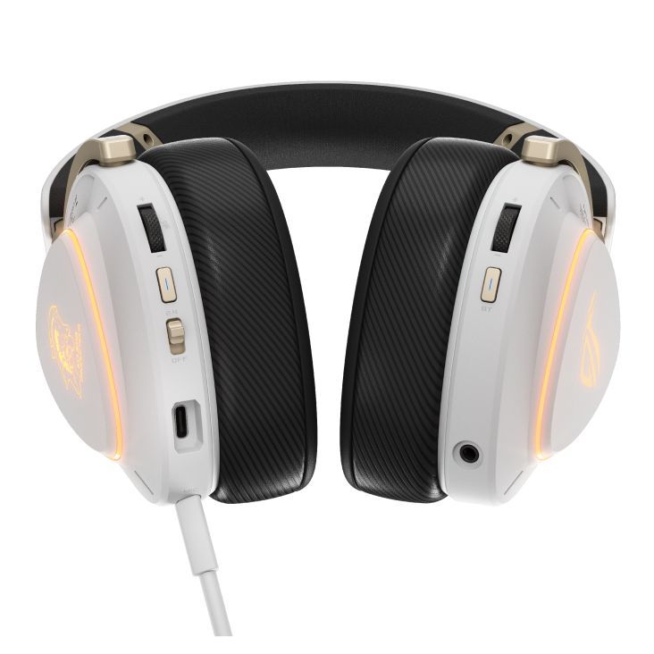 Asus ROG Delta II KJP Wireless Bluetooth Gaming Headset White