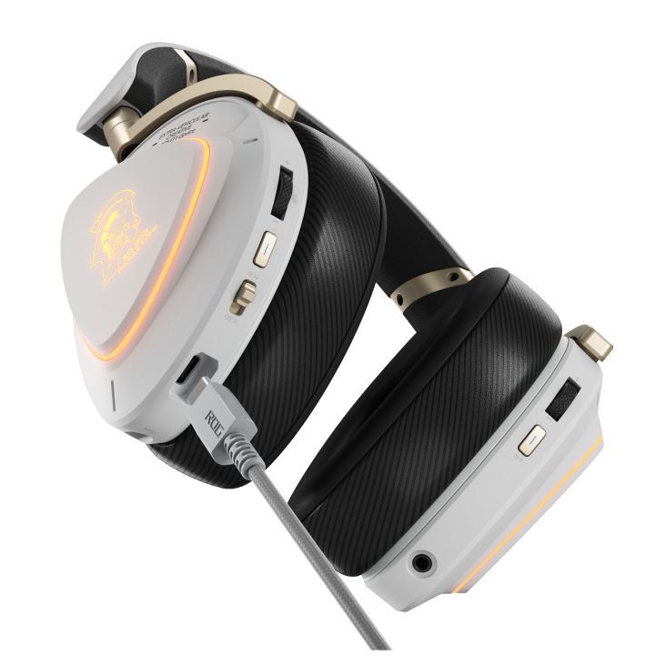 Asus ROG Delta II KJP Wireless Bluetooth Gaming Headset White