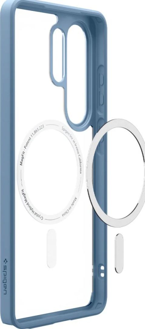 Spigen Ultra Hybrid MagSafe case for Samsung Galaxy S26 Ultra Light Blue