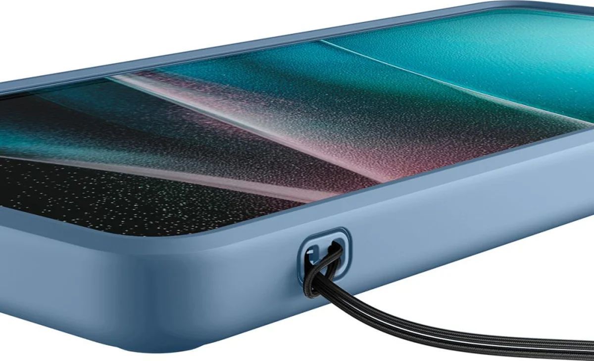 Spigen Ultra Hybrid MagSafe case for Samsung Galaxy S26 Ultra Light Blue