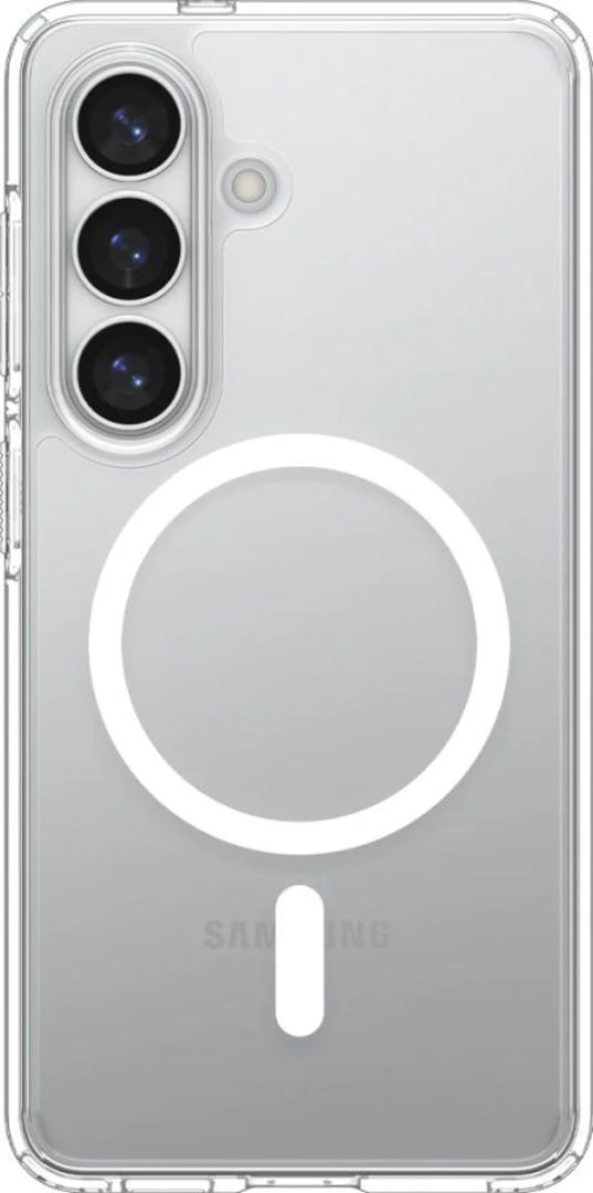 Spigen Ultra Hybrid MagSafe case for Samsung Galaxy S26+ Clear White