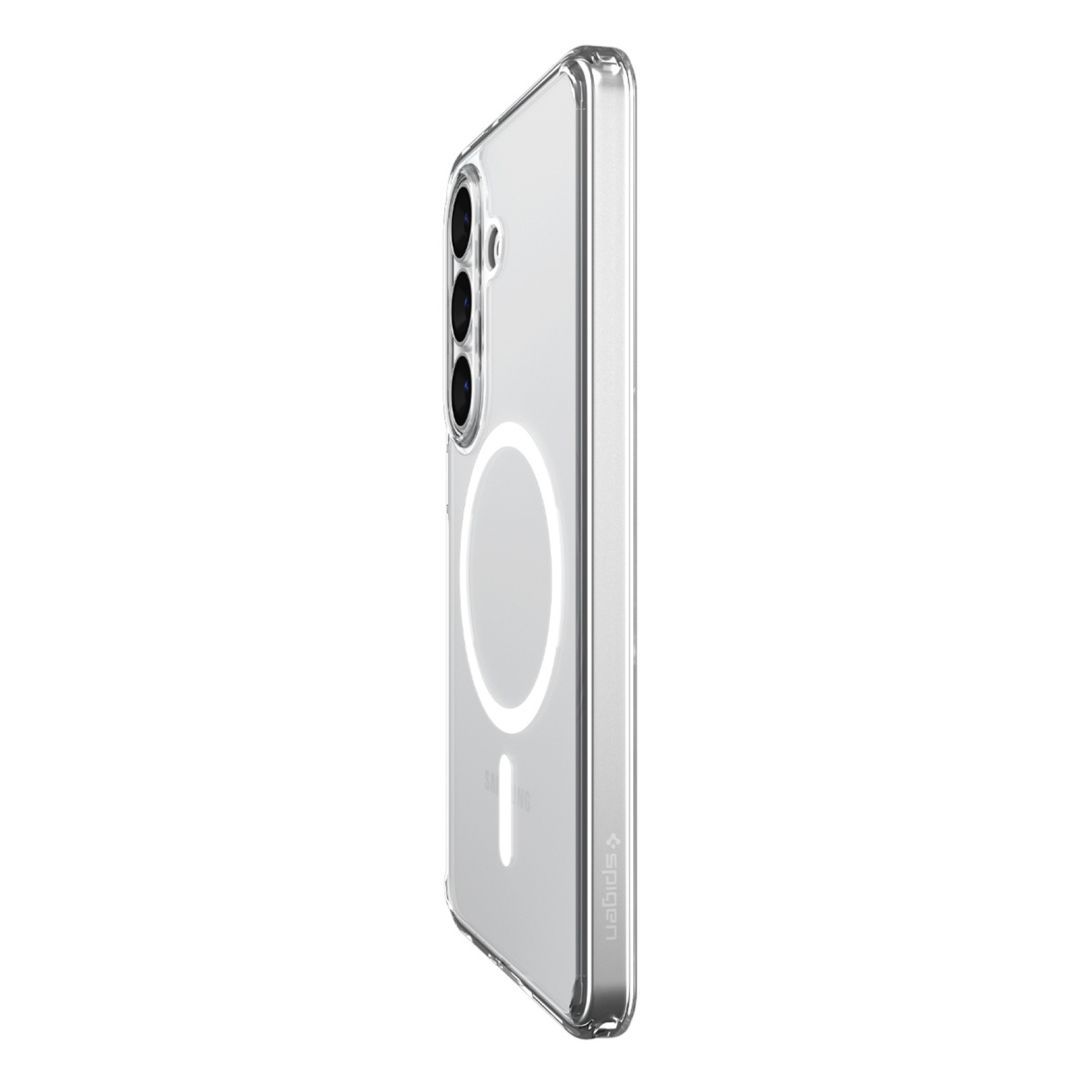 Spigen Ultra Hybrid MagSafe case for Samsung Galaxy S26 Clear White