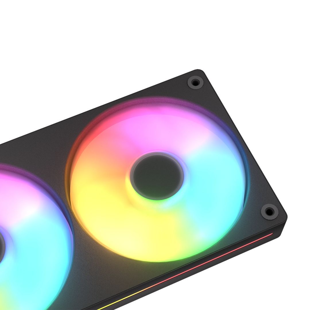 Cougar Unity 240 Reverse ARGB Black Cougar Unity 240 Reverse ARGB Black