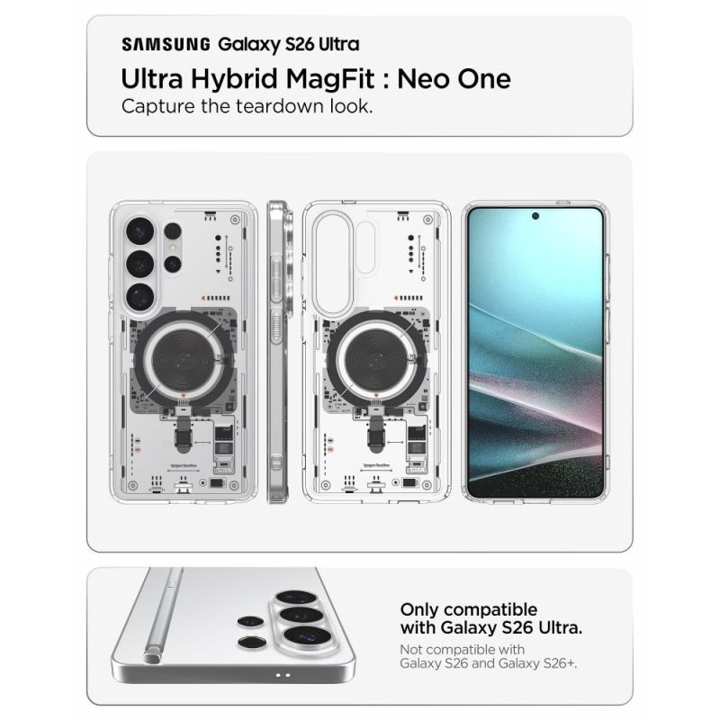 Spigen Ultra Hybrid MagSafe case Samsung Galaxy S26 Ultra Neo One