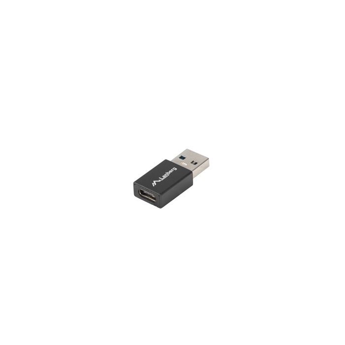 Lanberg USB-C to USB 3.1 A Adapter Black