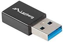 Lanberg USB-C to USB 3.1 A Adapter Black