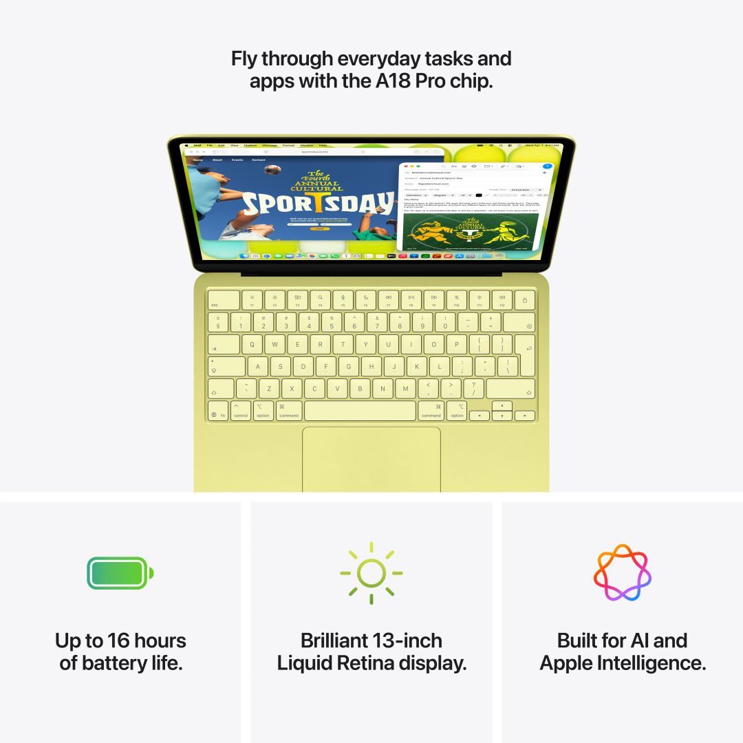 Apple MacBook Neo 13" (2026) Citrus