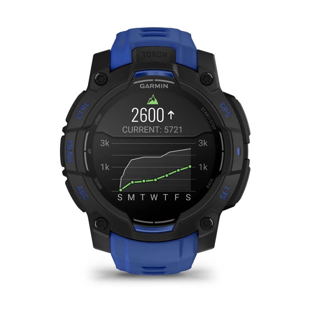 Garmin Instinct 3 45mm Amoled Blue with Black Band