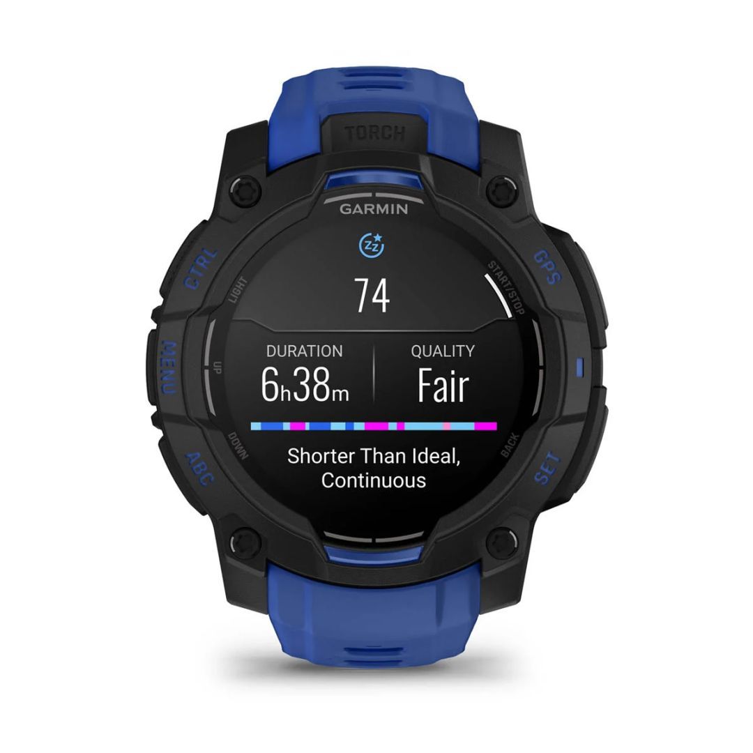 Garmin Instinct 3 45mm Amoled Blue with Black Band
