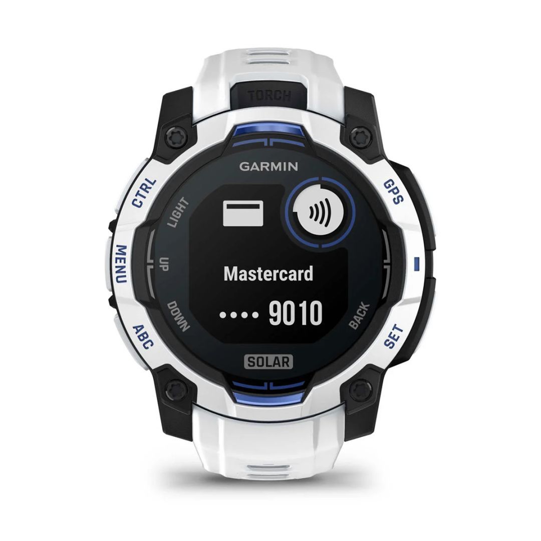 Garmin Instinct 3 45mm Solar Whitestone with Whitestone Band