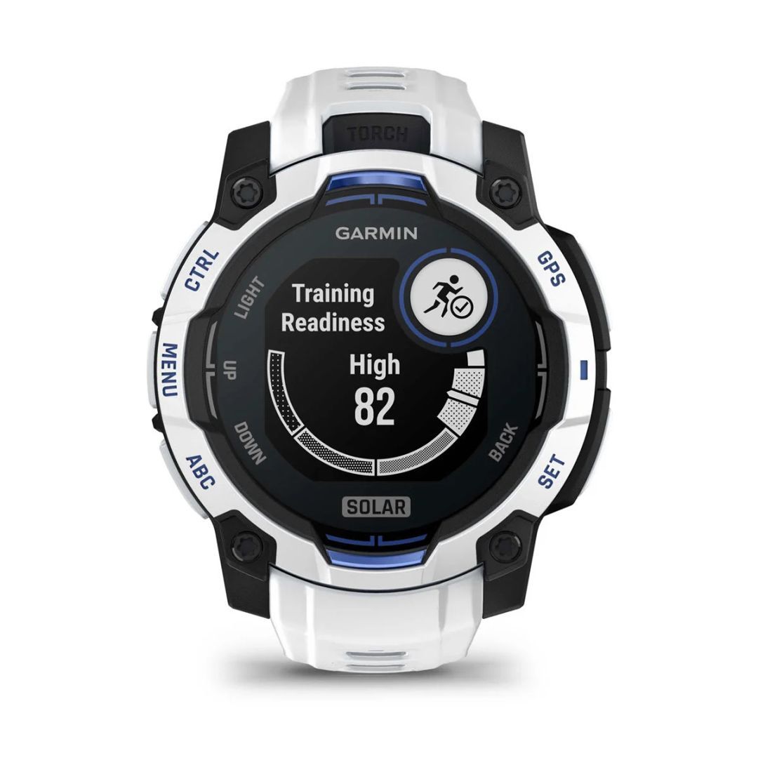 Garmin Instinct 3 45mm Solar Whitestone with Whitestone Band