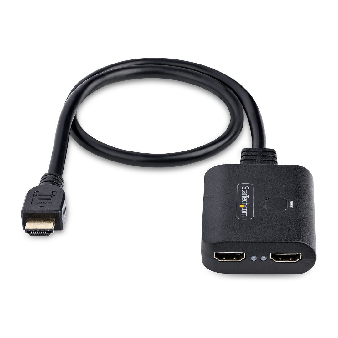Startech 2-Port HDMI Splitter Black