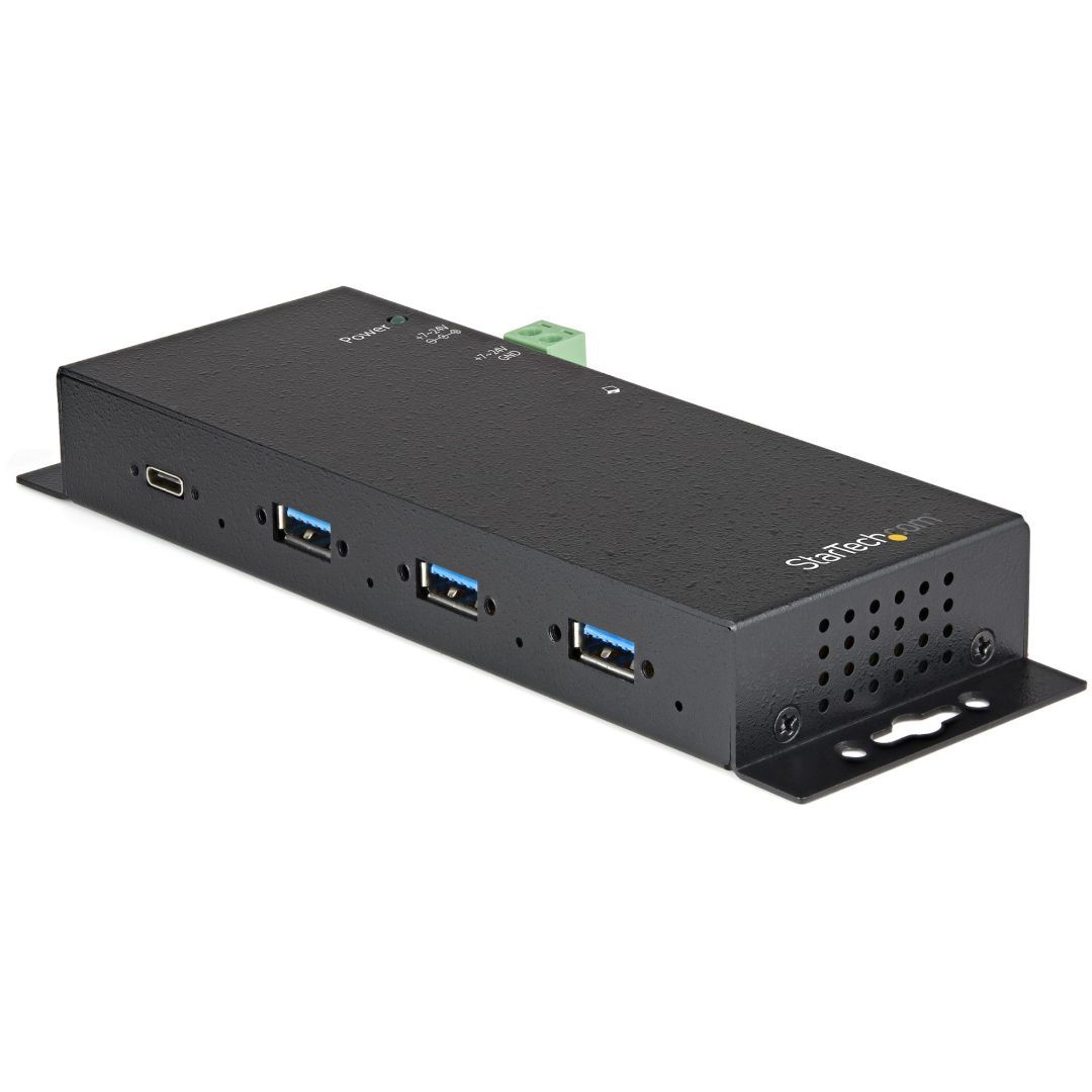 Startech 4-portos USB3.2 HUB Black