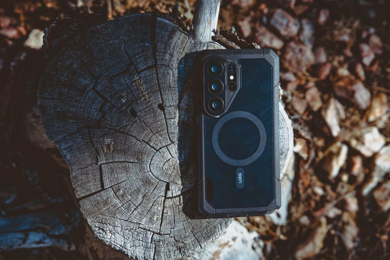 UAG Trooper case for Samsung Galaxy S26 Ultra Clear/Ash