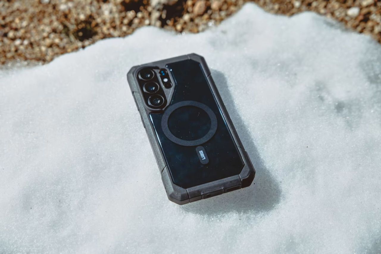 UAG Trooper case for Samsung Galaxy S26 Ultra Clear/Ash