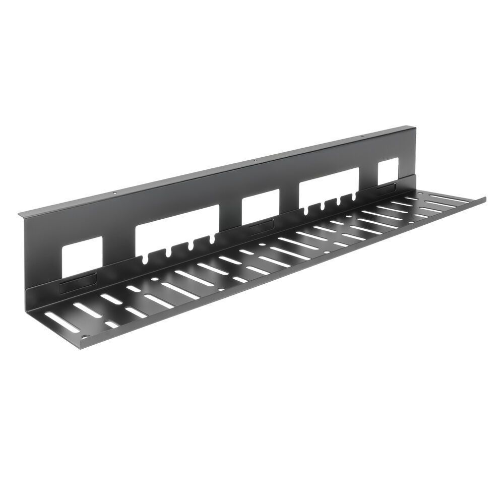 ACT Under desk cable management tray 80cm Black