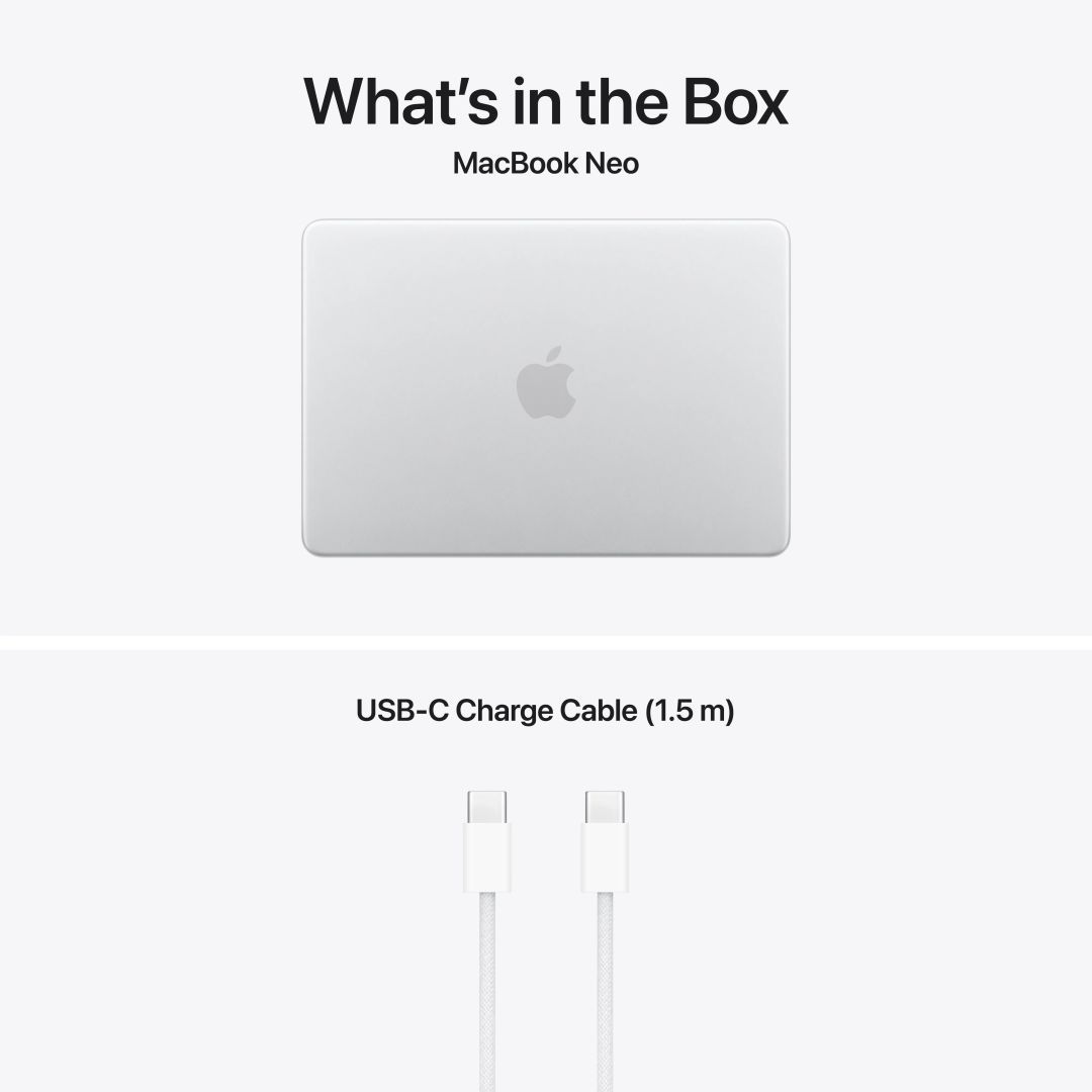 Apple MacBook Neo 13" (2026) Silver Apple MacBook Neo 13" (2026) Silver