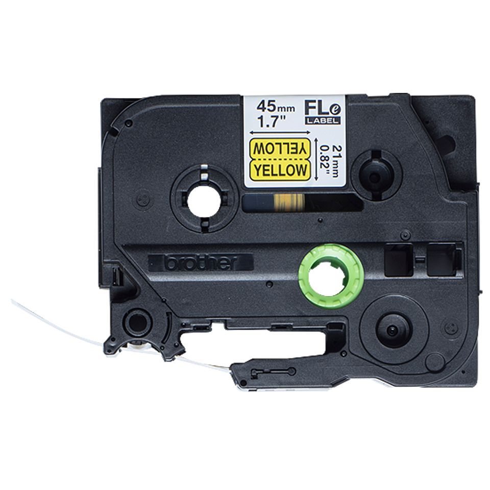 Brother FLe-6511 laminált P-touch flexibilis szalag (21mm) Black on Yellow Brother FLe-6511 laminált P-touch flexibilis szalag (21mm) Black on Yellow