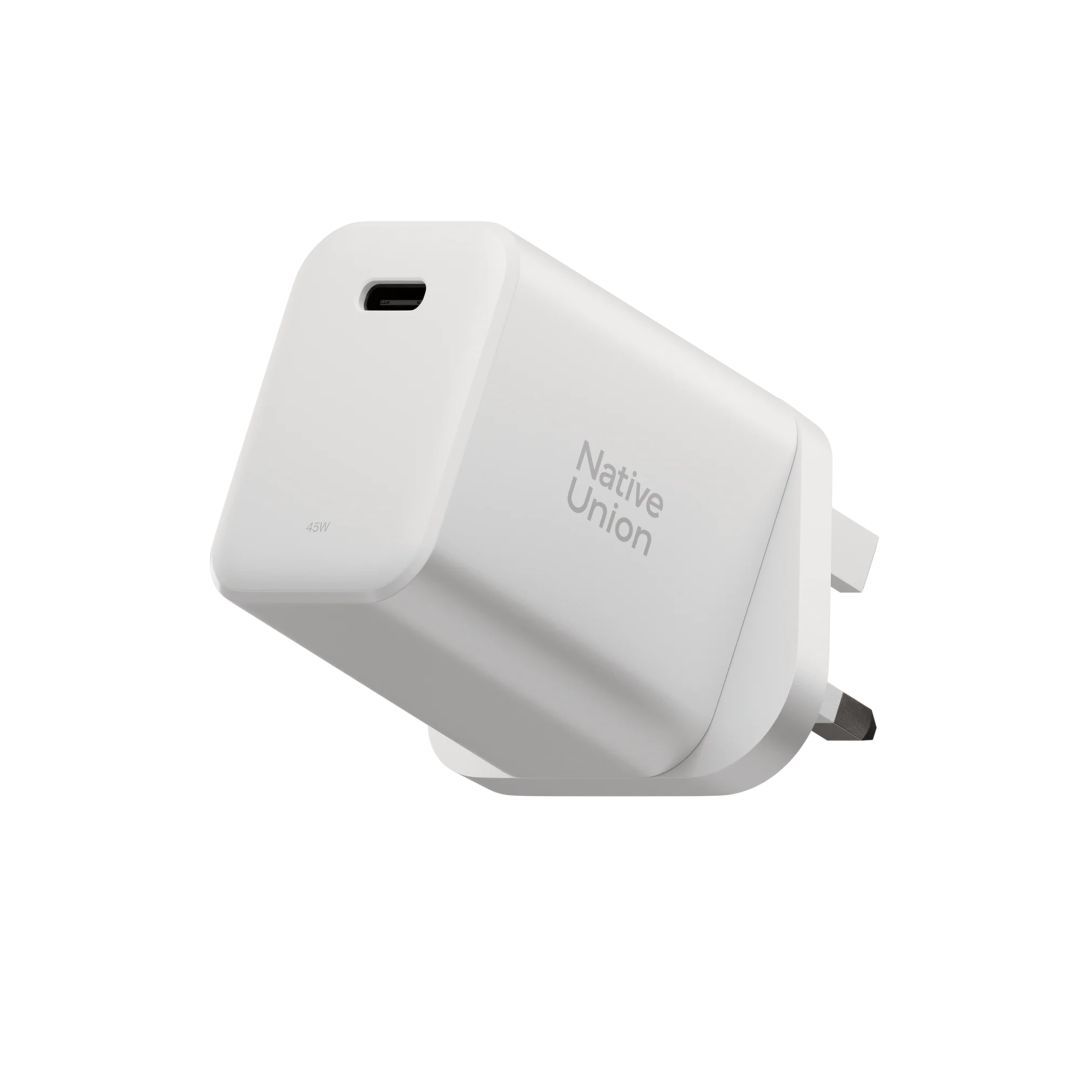 Native Union Fast GaN Charger PD 45W White