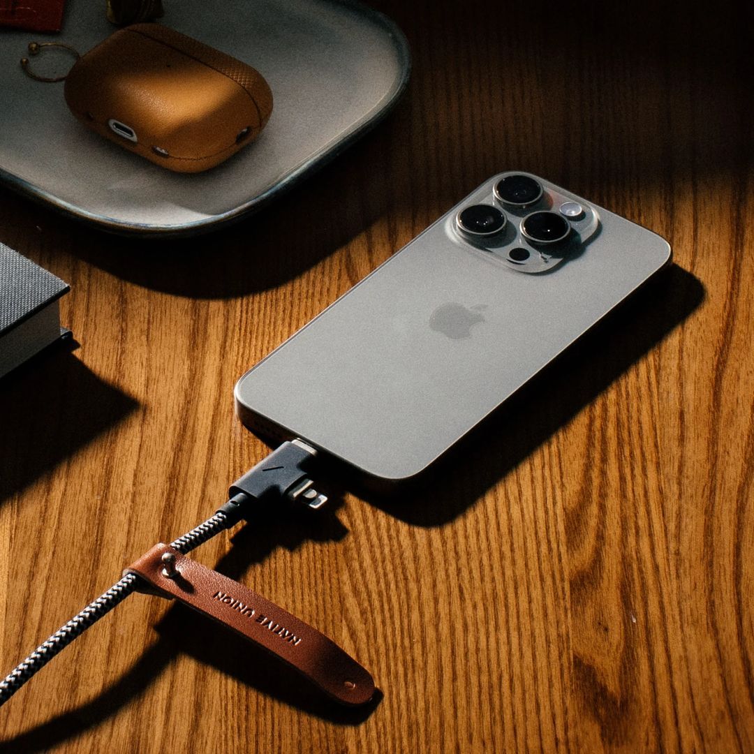 Native Union Belt Duo Pro USB-C to USB-C, Lightning cable 2,4m Cosmos