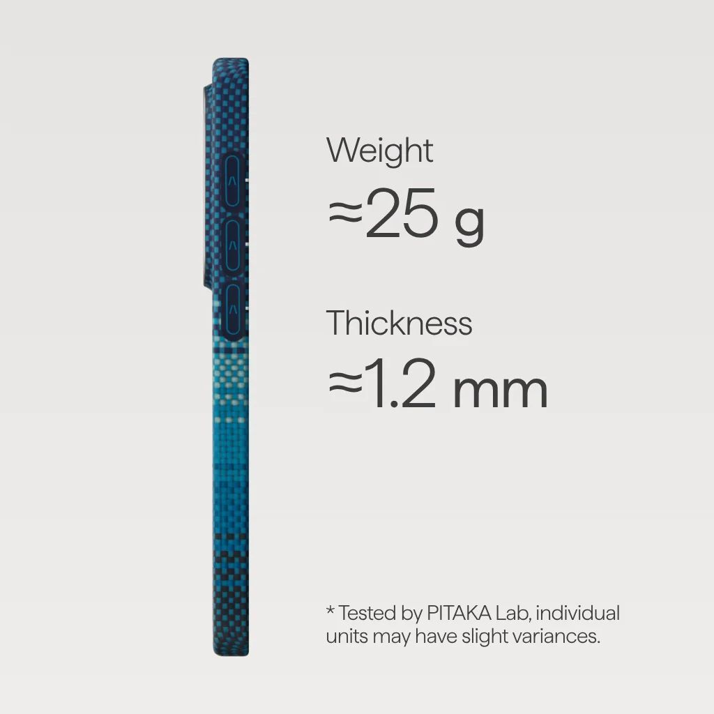 Pitaka Edge (Aaron Button) case for Samsung Galaxy S26+ Moonrise