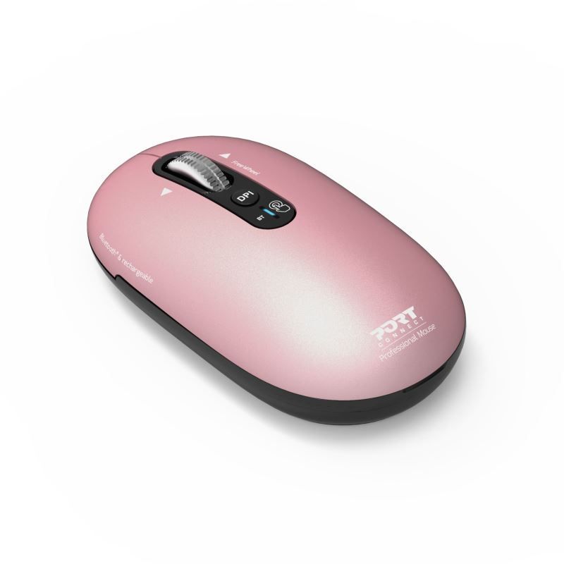 Port Designs Pure MAC Wireless Bluetooth Mouse Pink
