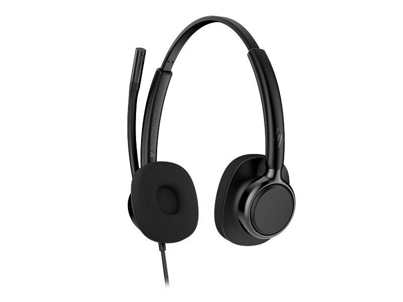 HP Poly Mission 425 Stereo USB Wired Headset Classic Black HP Poly Mission 425 Stereo USB Wired Headset Classic Black