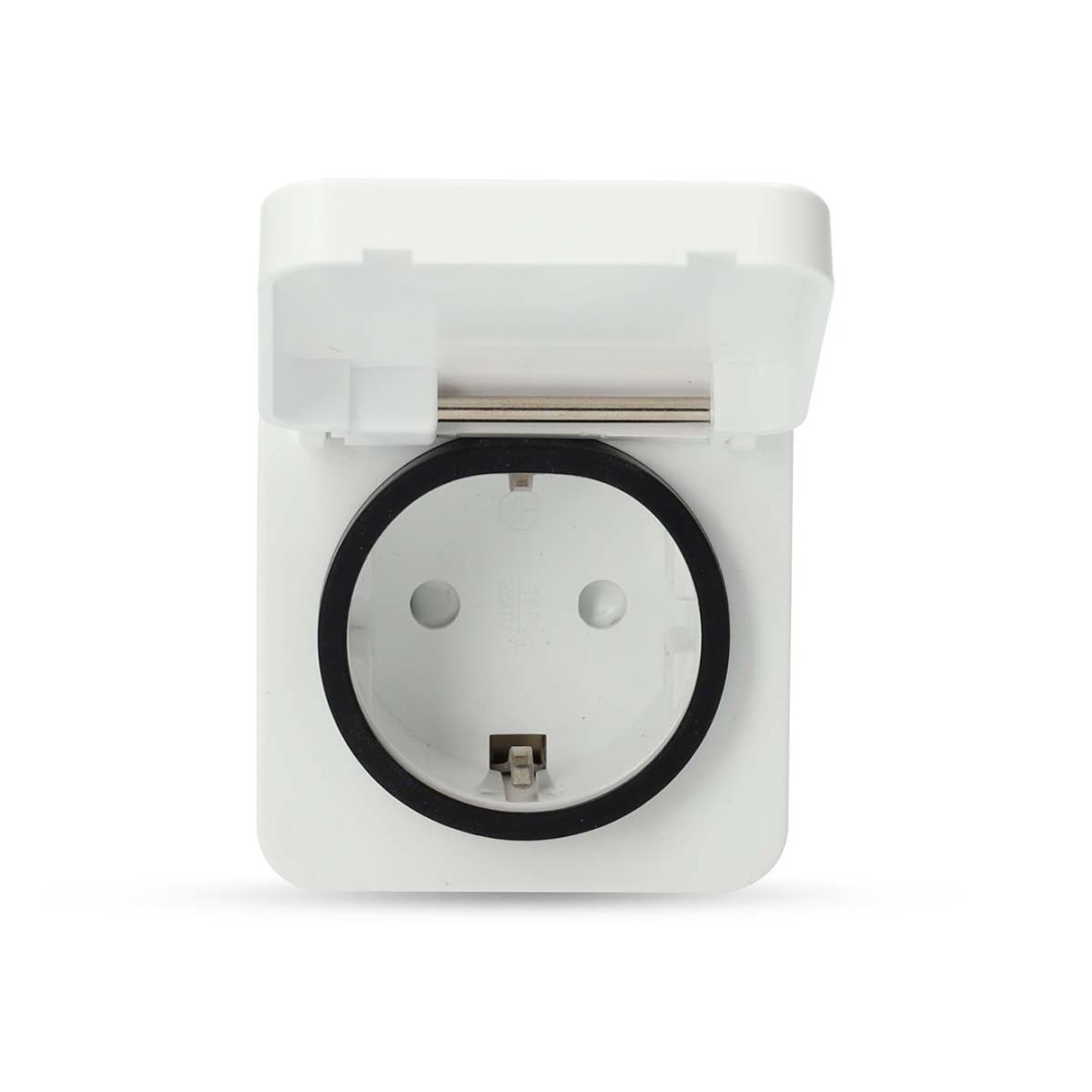 Nedis SmartLife Smart Plug IP44 3680W White