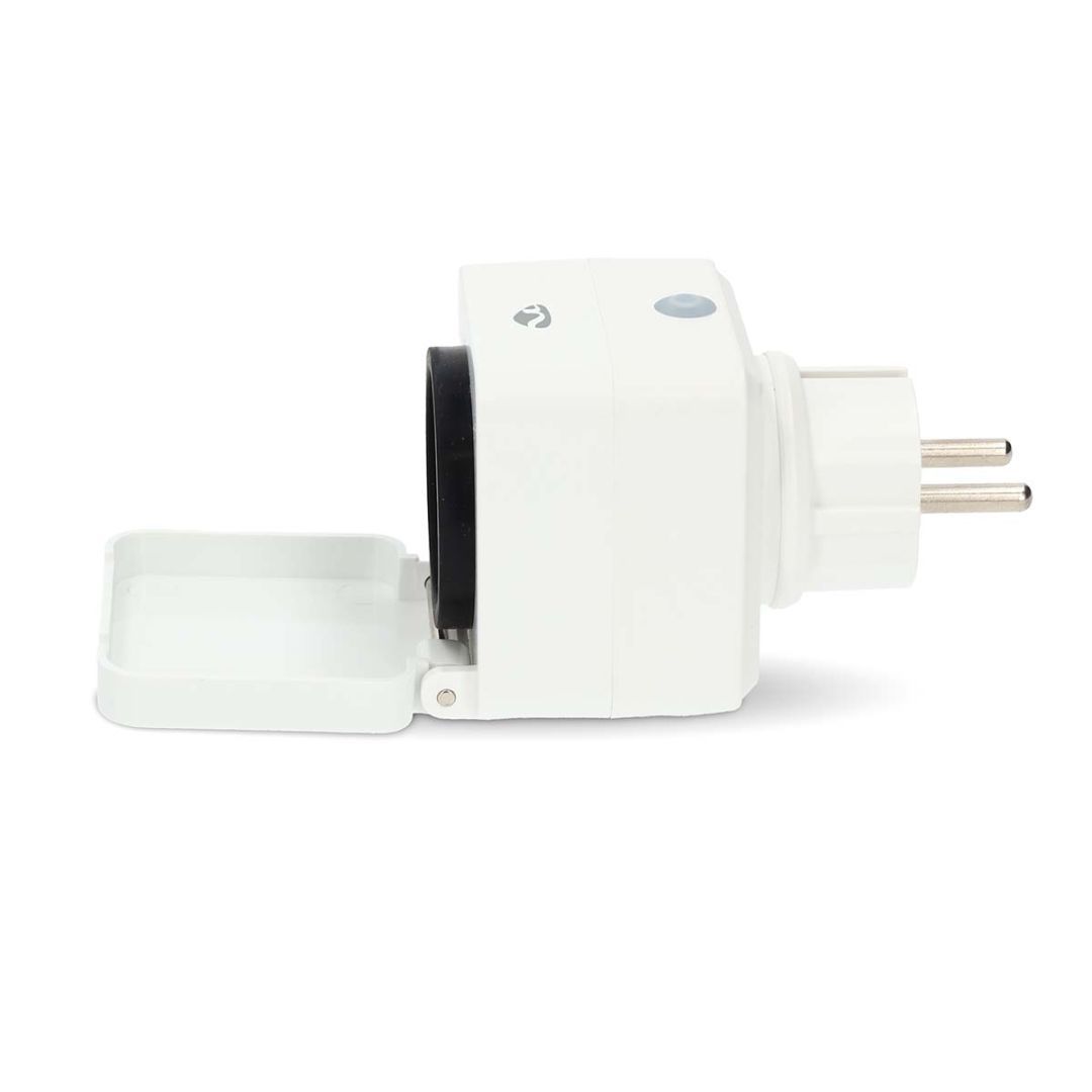 Nedis SmartLife Smart Plug IP44 3680W White
