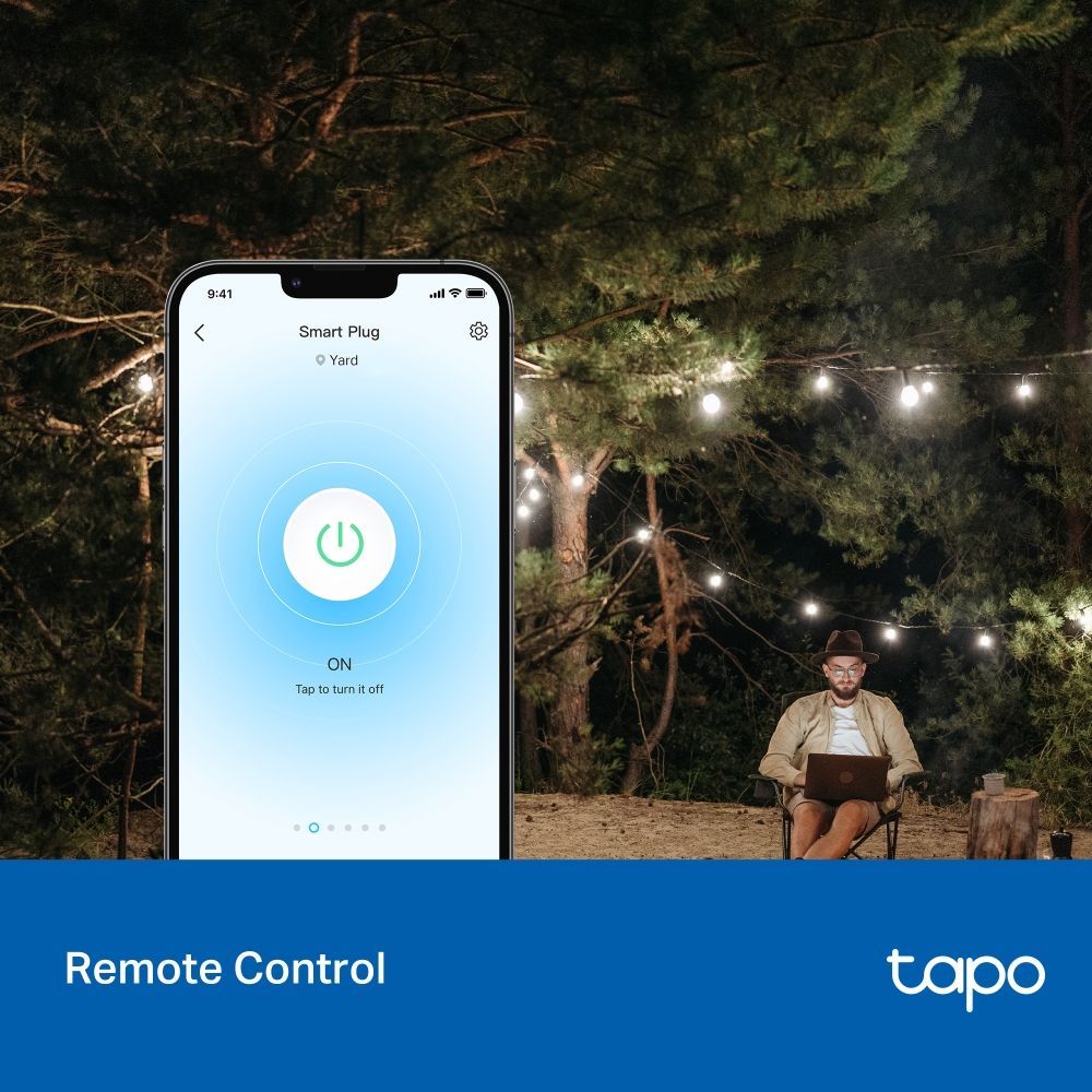 TP-Link Tapo P410M Smart WiFi Outdoor Plug