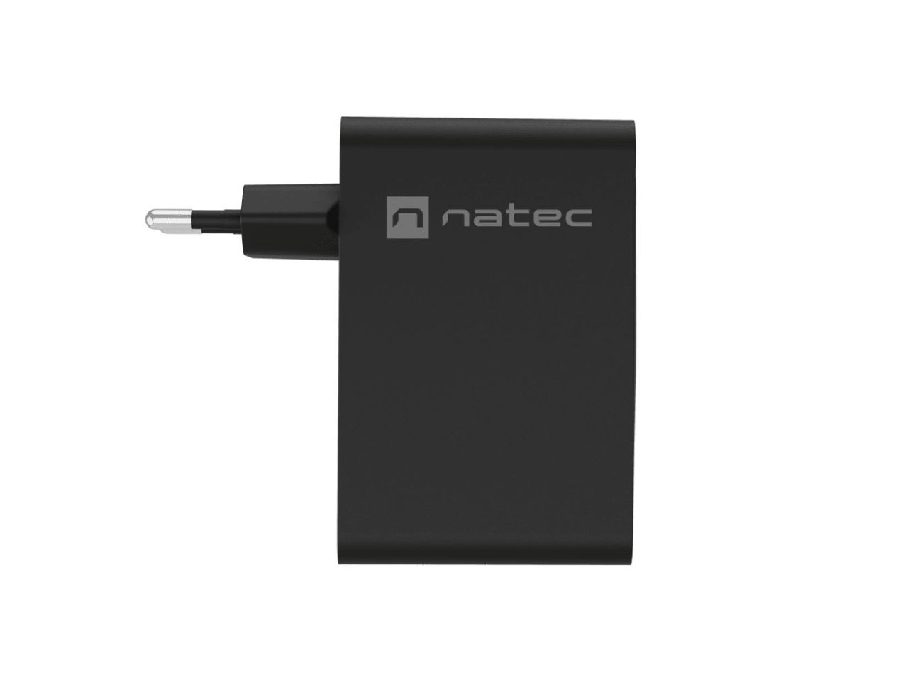 natec Ribera Gan 4-port Wall Charger Black natec Ribera Gan 4-port Wall Charger Black
