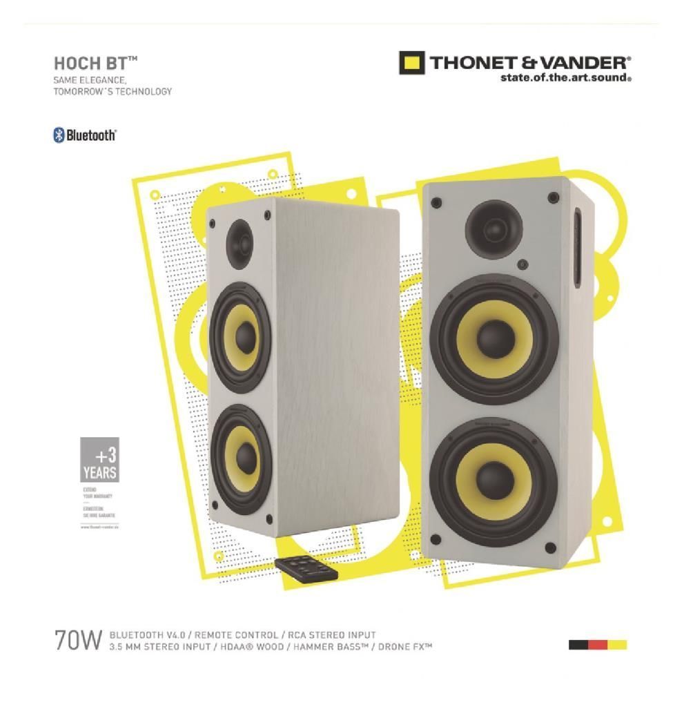 Thonet & Vander Hoch BT Gen2 2.0 Bluetooth White