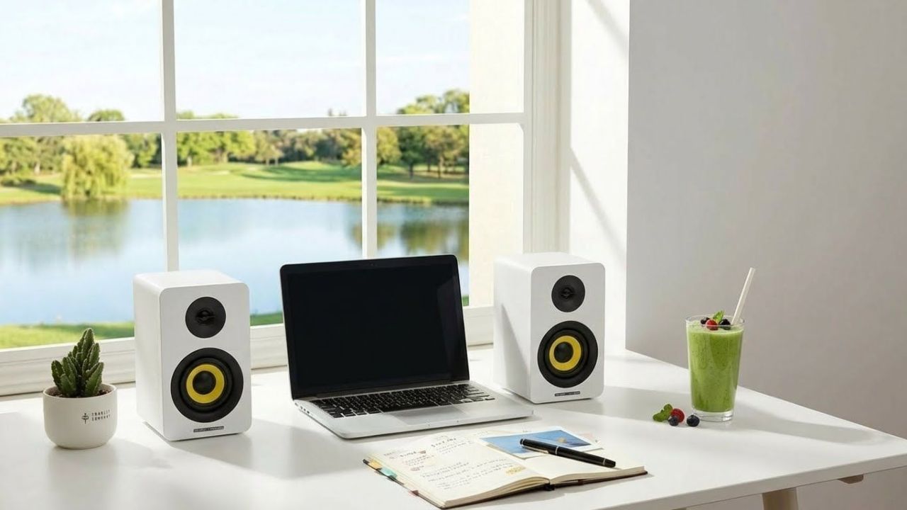 Thonet & Vander Kumpel 2.0 speakers White