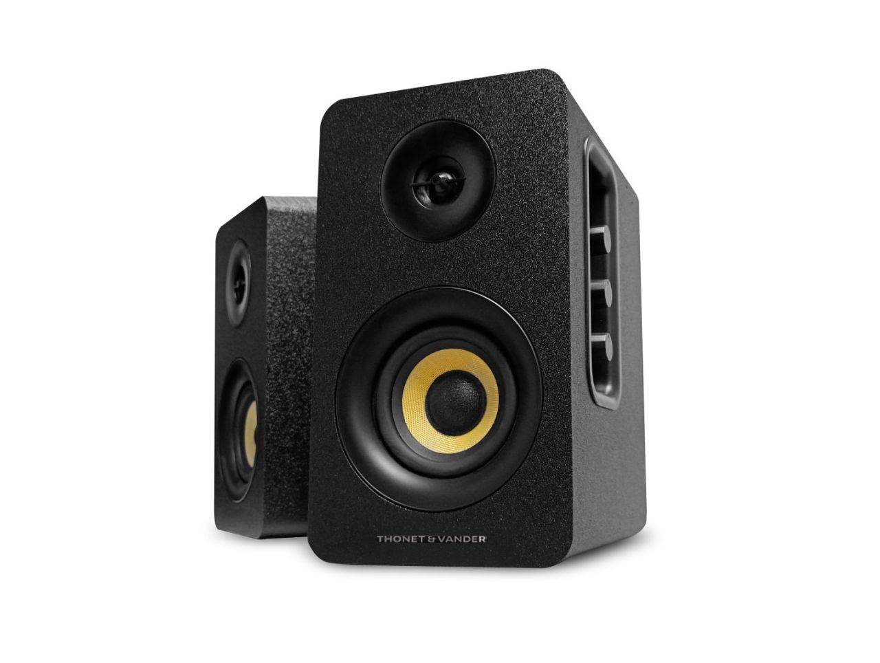 Thonet & Vander Kumpel 2.0 Bluetooth Speakers Black