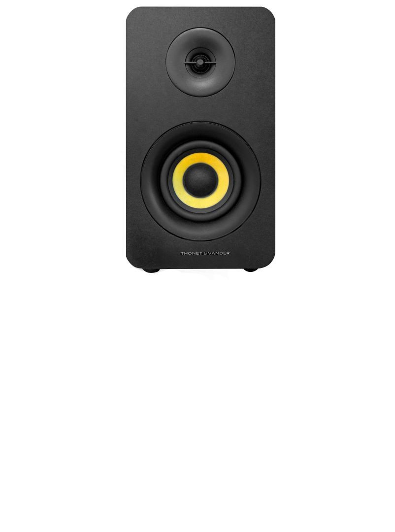 Thonet & Vander Kumpel 2.0 Bluetooth Speakers Black