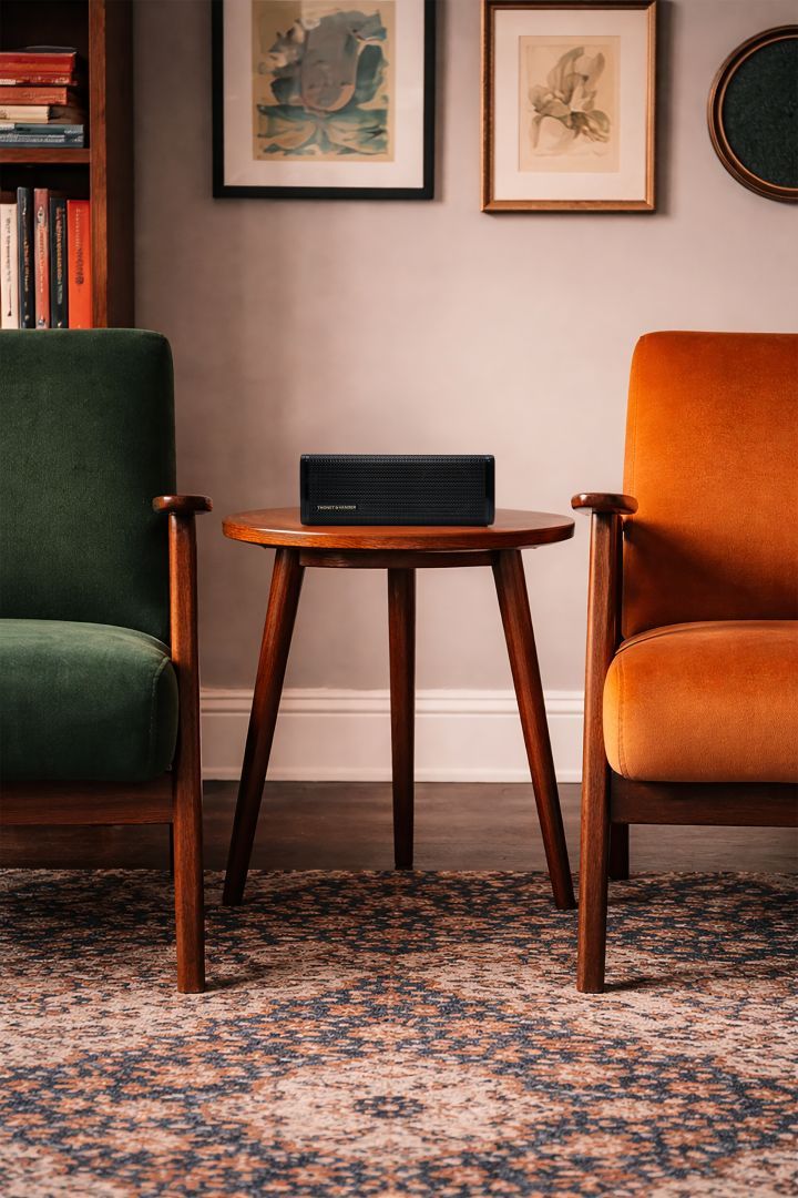 Thonet & Vander Frei Topp Bleutooth Portable Speaker Black