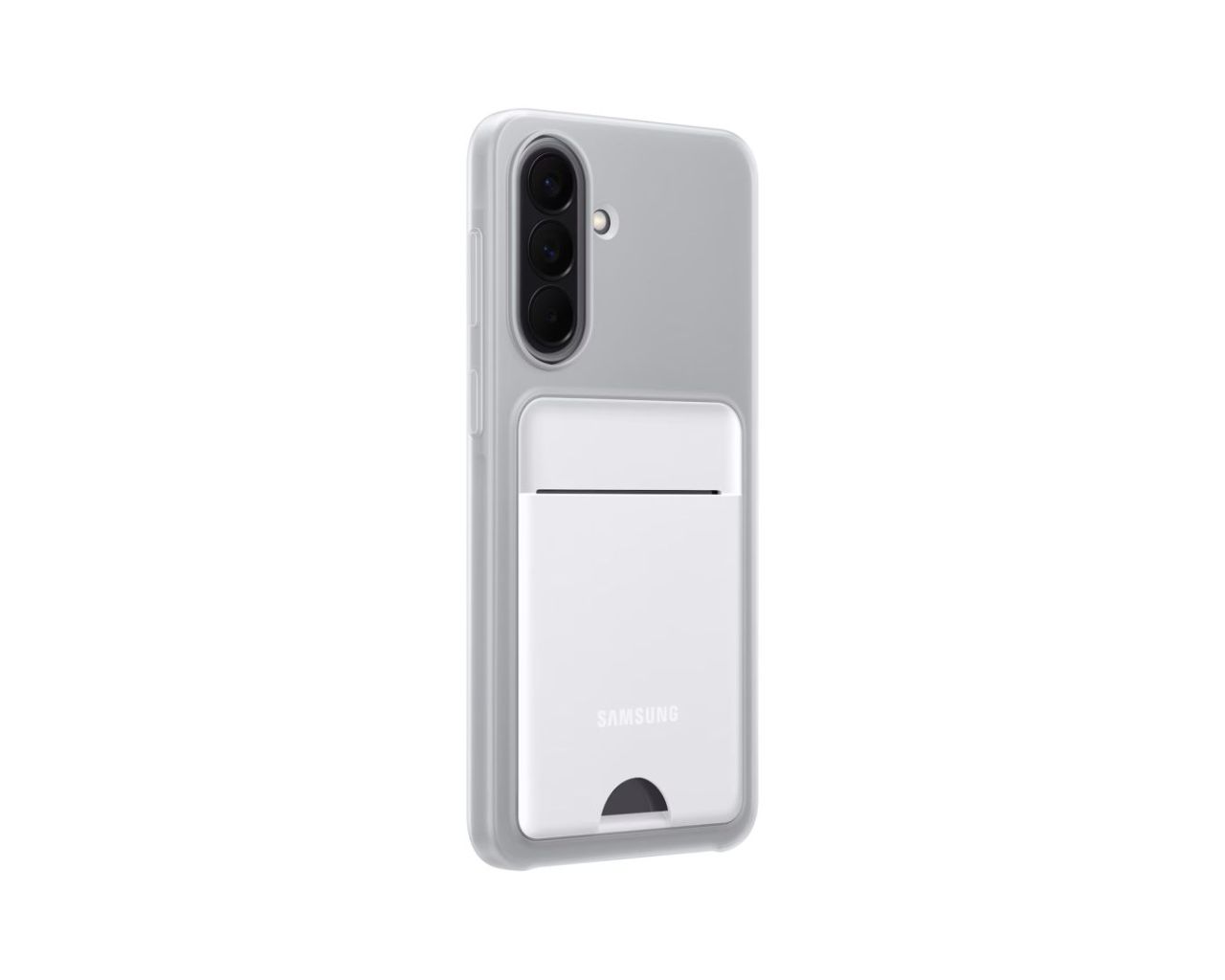 Samsung A57 Card Slot Case, Light Gray