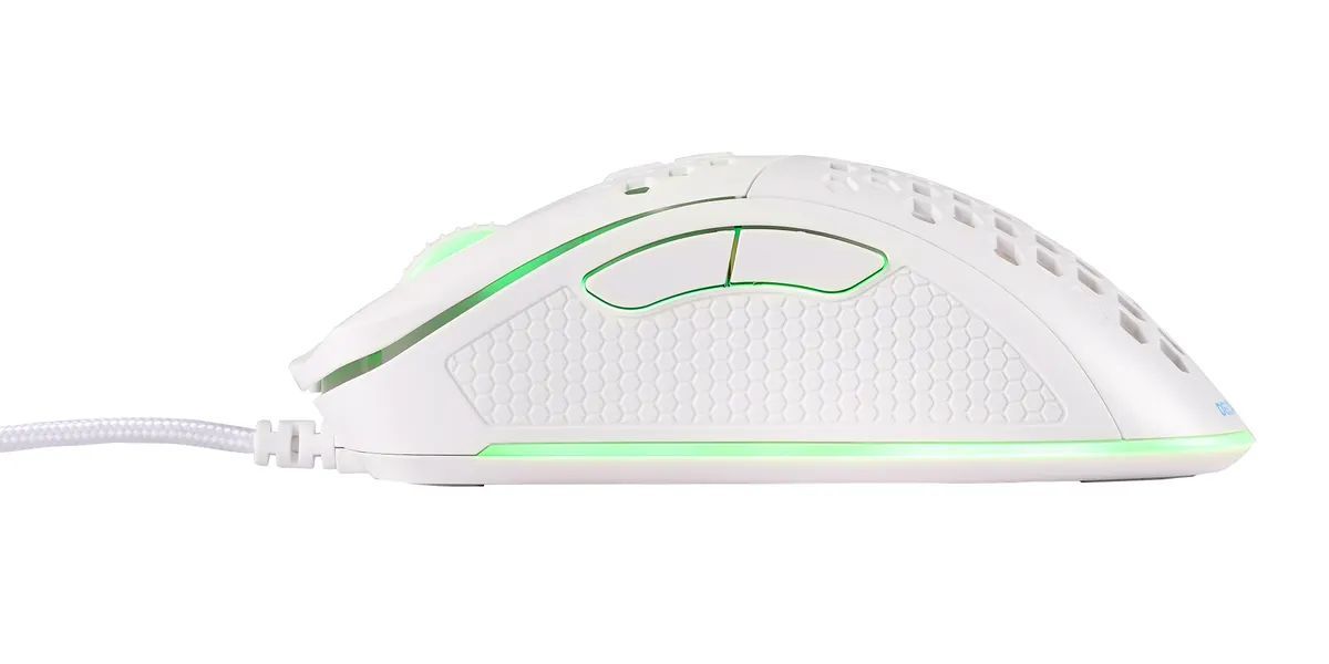 Deltaco WM75 Gaming Mouse White