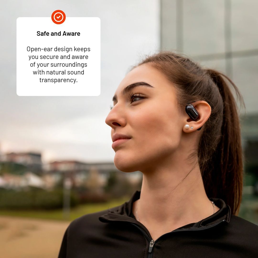 FIXED vezeték nélküli headset, fekete