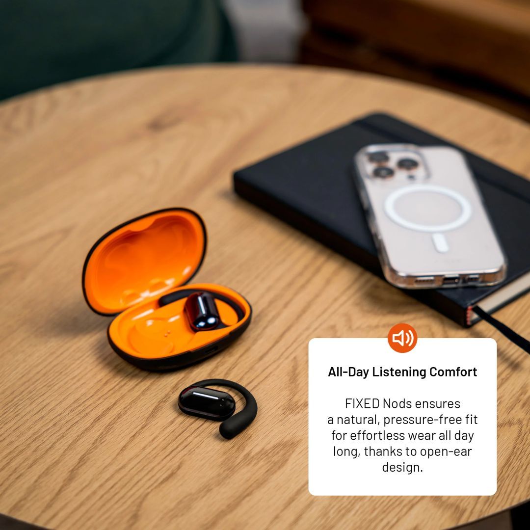 FIXED vezeték nélküli headset, fekete