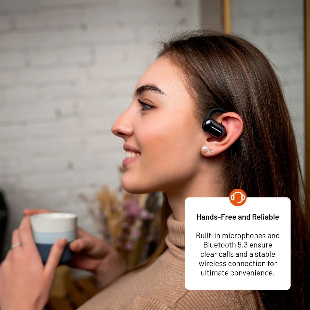 FIXED vezeték nélküli headset, fekete