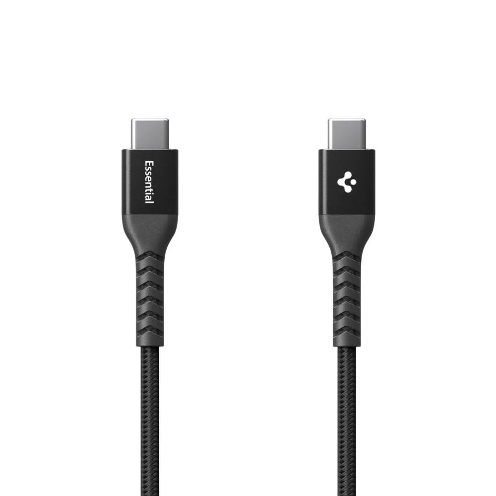 Spigen Essential USB-C to USB-C 100W Fabric Cable 1m Black