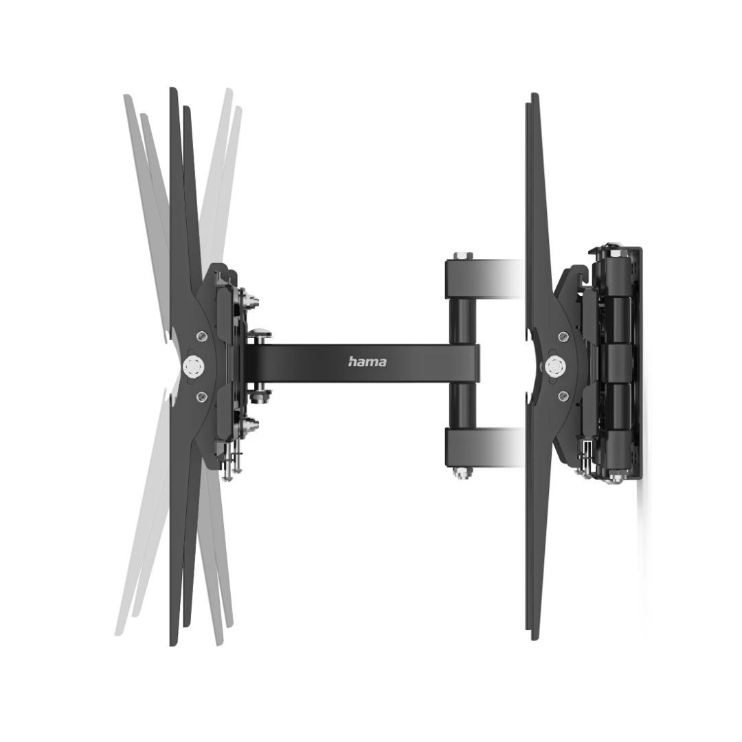 Hama FullMotion TV Wall Bracket 600x400 216cm (85") Black