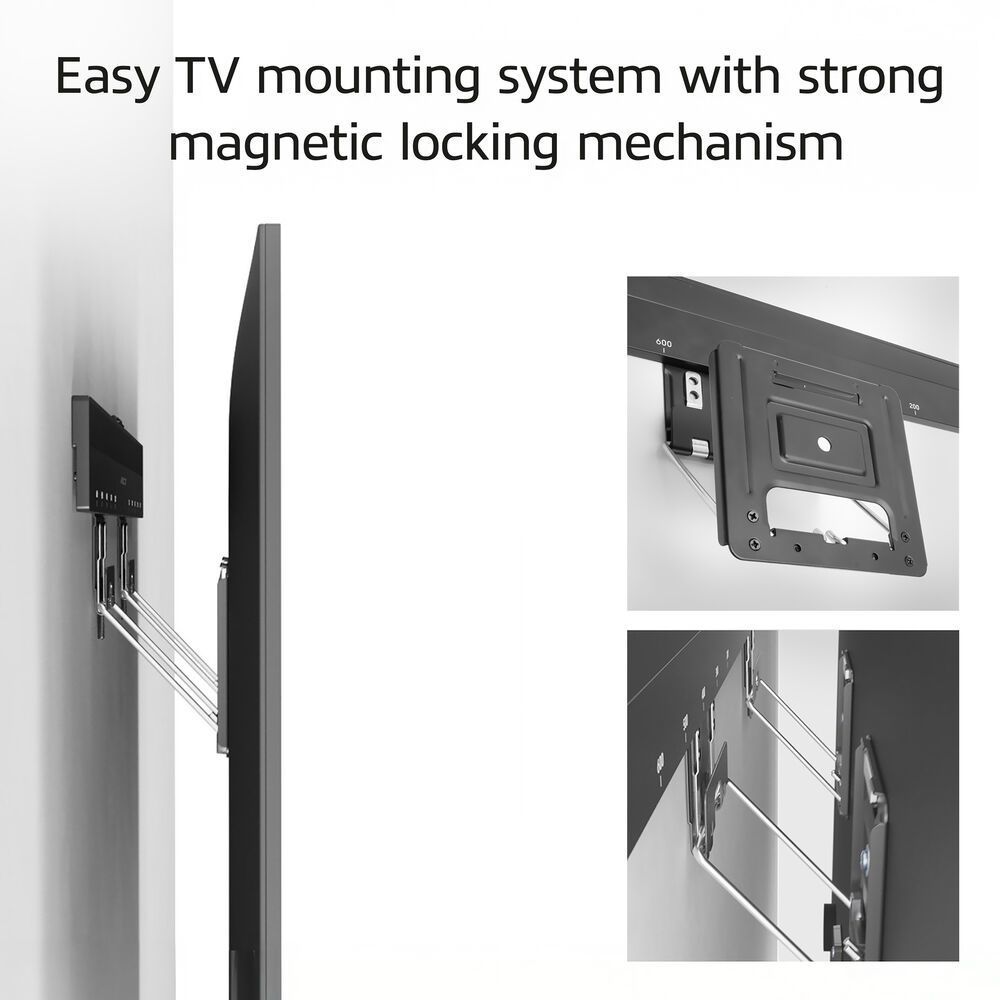 ACT Fixed TV Wall Mount 37"-80" Black