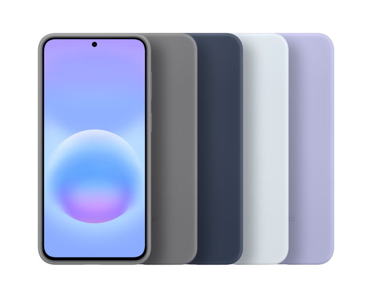 Samsung Galaxy A57 Silicone Case Light Blue