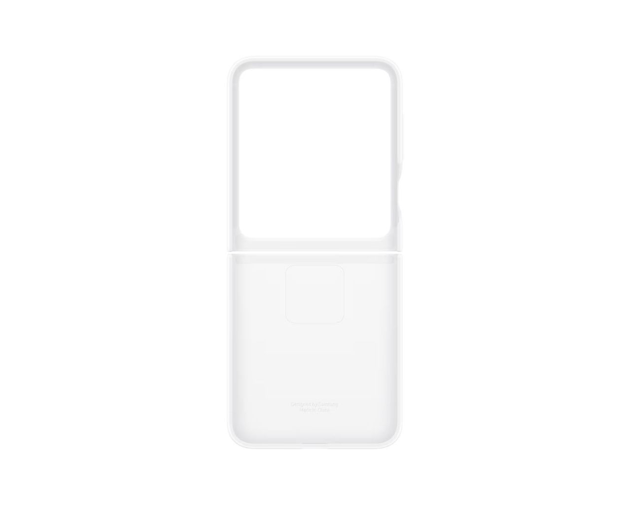 Samsung Galaxy Flip6 Silicone Case White