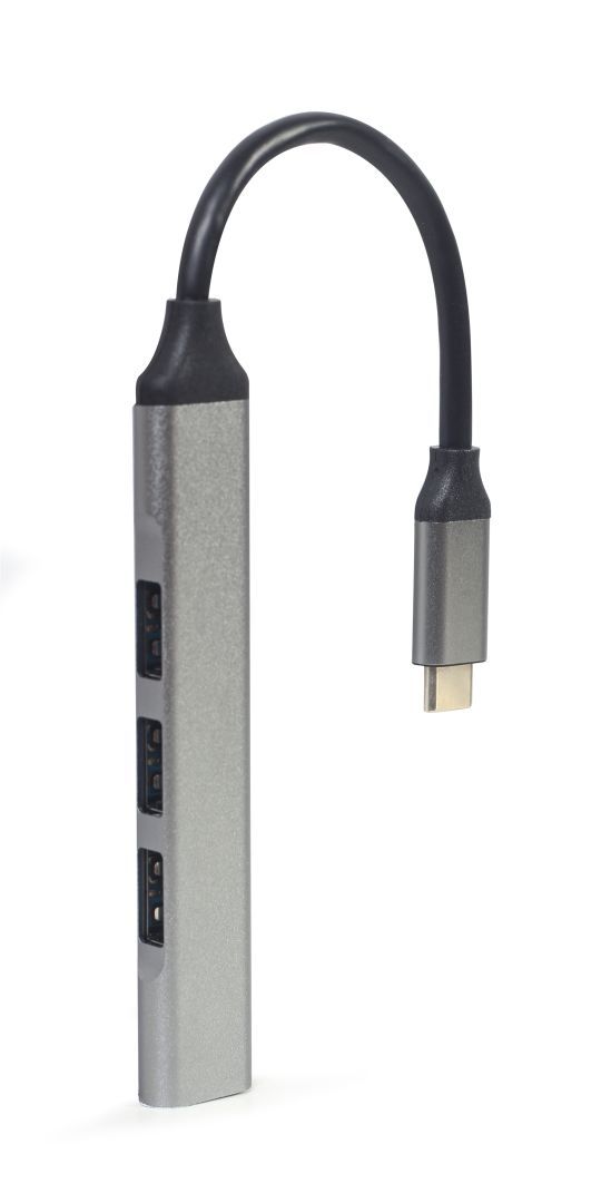 Gembird UHB-CM-U3P1U2P3-03 4-portos USB2.0 HUB Grey