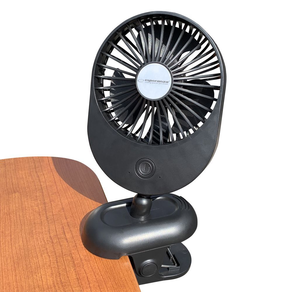 Esperanza Compact Fan USB Silene Black