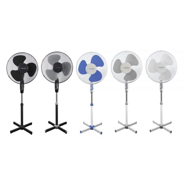 Esperanza Pedestal Cooling Fan 16" Hurricane White